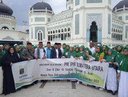Kenang 18 Tahun Tsunami, Ketua IPHI Sumut Lepas Rombongan Haji dan Hajjah ke Aceh untuk Doa dan Zikir Bersama