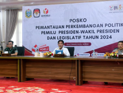Pj Gubernur Sumut Pimpin Rakor Monitoring Pemilu,