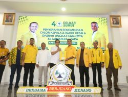 Partai Golkar Serahkan Rekomendasi B1KWK ke Rico-Zaki untuk Pilkada Medan