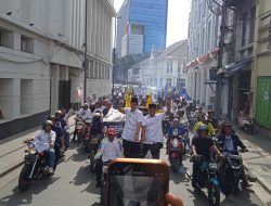 Ribuan Pendukung Antarkan Rico-Zaki Mendaftar ke KPU Medan