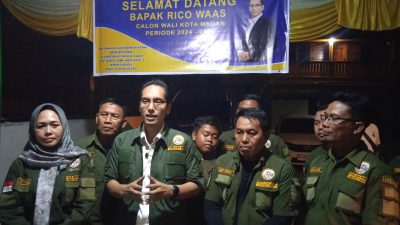FOR ASIK Sumut Nyatakan 100 Persen Dukung Rico Waas di Pilkada Medan
