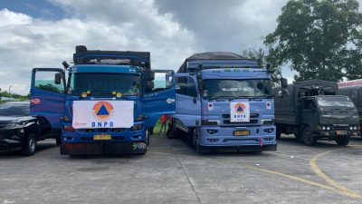 Optimalkan Jalur Darat, BNPB Kembali Kirim 14,78 Ton Bantuan Logistik