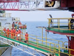 Dorong Ketahanan Energi Nasional, SAKA Tajak Sumur Eksplorasi SM-1 di WK Pekawai